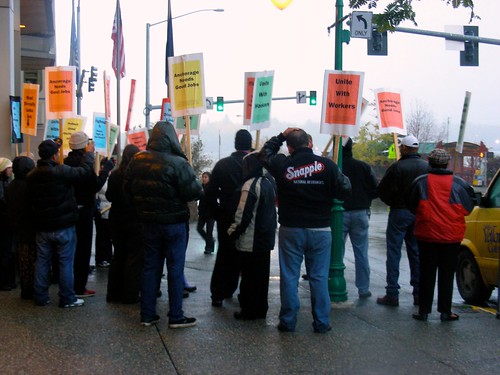 As the day's picketing ended, workers prepared to meet in a few days to continue working for a fair contract.
