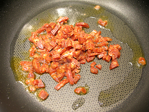 時蘿透抽和西班牙辣腸 (Chorizo) 醬-090220