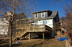 the deck is done!