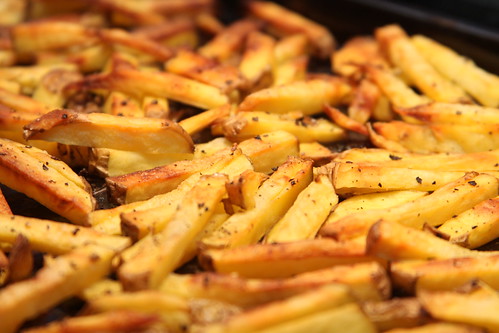 Oven roasted french fries