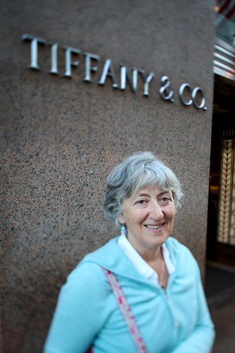 Sue at Tiffany & Co