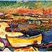 Braque, Georges (1882 - 1963) - 1906 The Yellow Seacoast