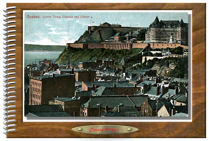 Quebec, Lower Town, Chateau Citadelle