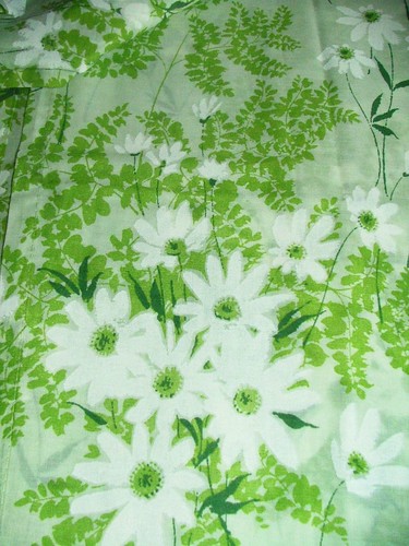 Vintage Green Cafe Curtains
