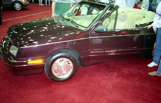 shadow convertible 1993 dodge mopar carshow shadowes baltimoremd baltimoreconventioncenter fwdmopar motortrendinternationalautoshow