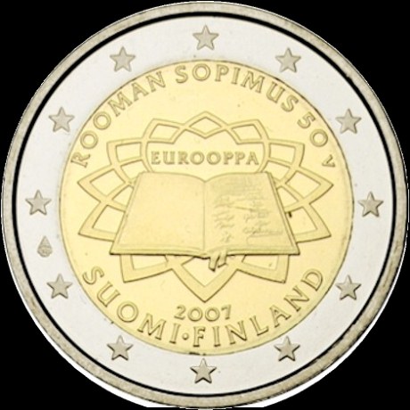 2 euro Fínsko 2007, Rímska zmluva