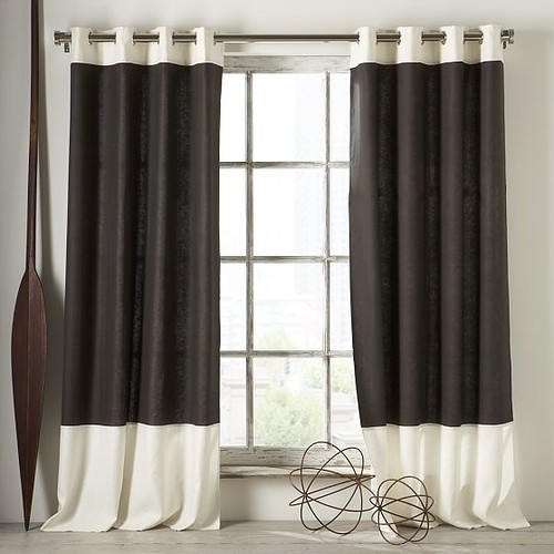 dining room window curtains