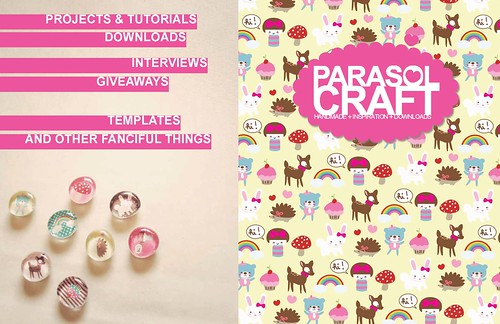 Pinks & Needles in the Press ~ Parasol Craft Magazine Issue 2