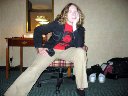 Alyce at the Otakon Retreat - October '04 (Click to enlarge)