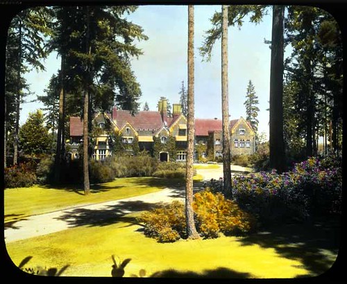 Thornewood Estate in Takoma, Washington, by Asahel Curtis, August 1933, Smithsonian Archives of Amer