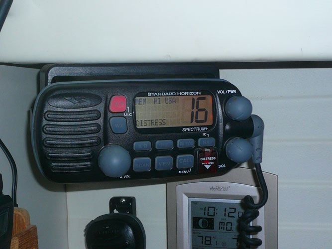 The Standard Horizon VHF