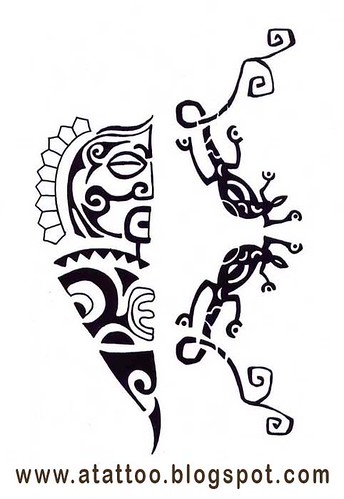 Maori Turtle Tattoo Collection