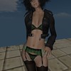Iris Green Lingerie Outfit by INSOLENCE1