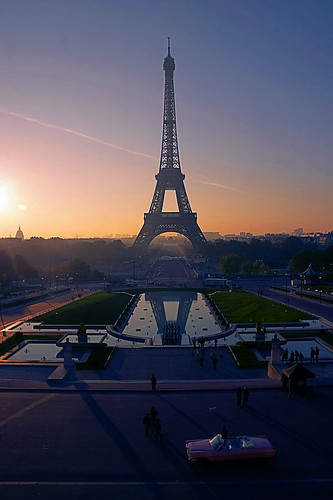 hk_traveller 拍攝的 Sunrise, Tour Eiffel@Paris, France。