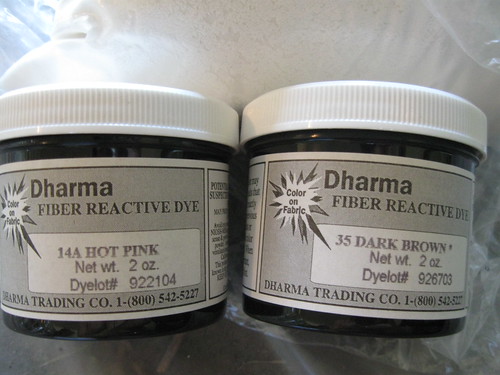 fiber reactive dyes from Dharma Trading