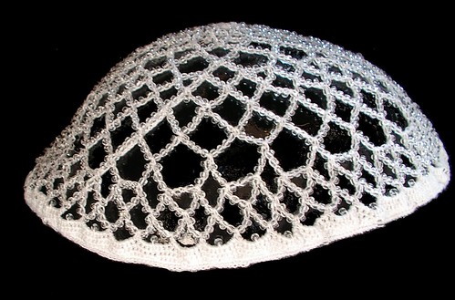 Juliet cap after adding wire