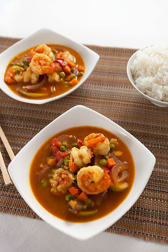 Spicy Shrimp Curry