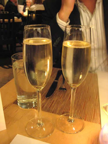 Champagne @ BLD Restaurant by you.