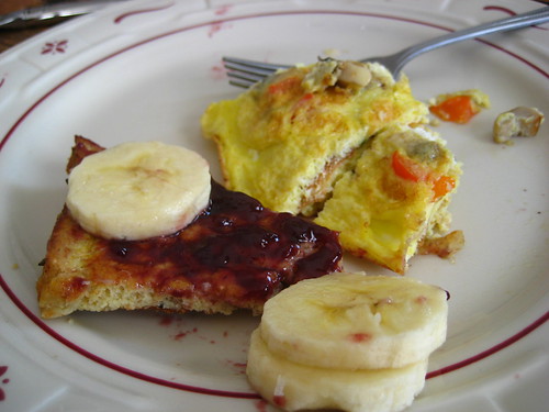 omelets and french toast. 