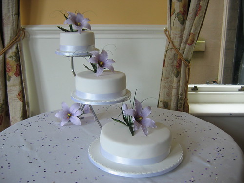 3 tier wedding cake designs
