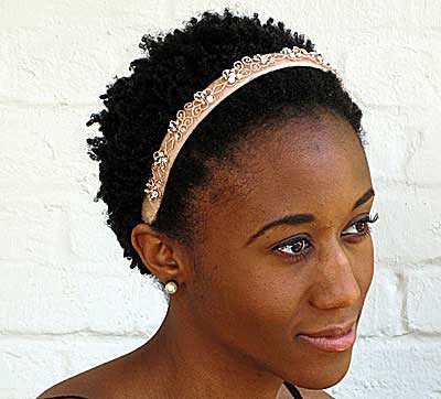 diamond flower headband