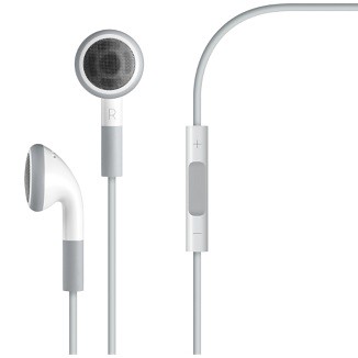 Apple earphones and mic