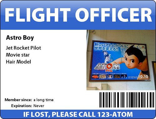 Astro Boy ID Card