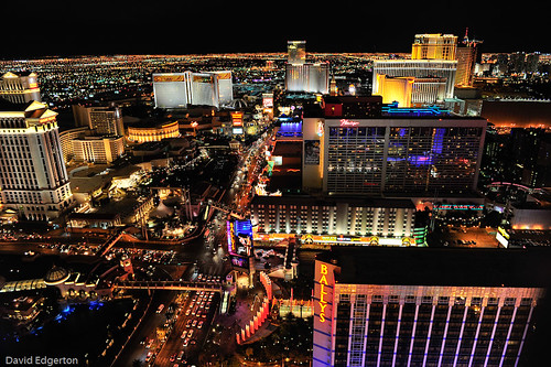 pictures of las vegas strip at night. Las Vegas at night - The Strip