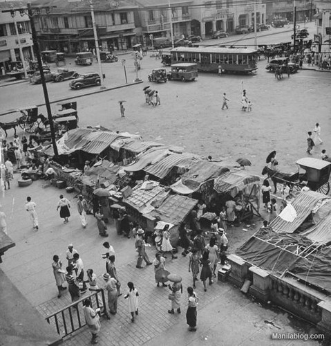 Plaza Miranda Quiapo 1930s