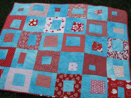 baby quilt front