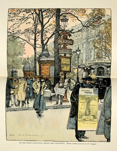 012-En el Gran Boulevard cerca del Vaudeville-Paris from the earliest period to the present day 1902