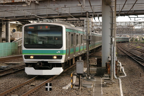JRE E231series in Matsudo,Matsudo,Chiba,Japan 2009/8/30