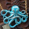Blue Octopus - Square