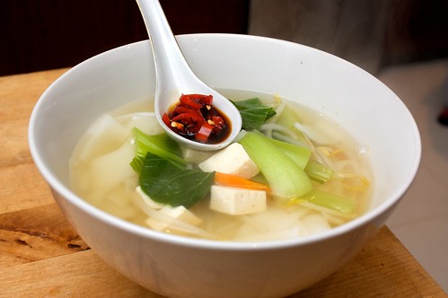 kueh teow noodle soup