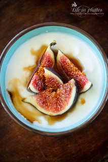 Figs and yogurt
