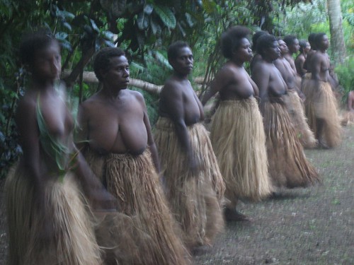Women dance, Banam Bay, Malekula