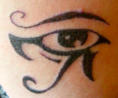 bird tattoo · egyptian eye 