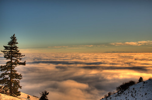 Above the Clouds - HDR