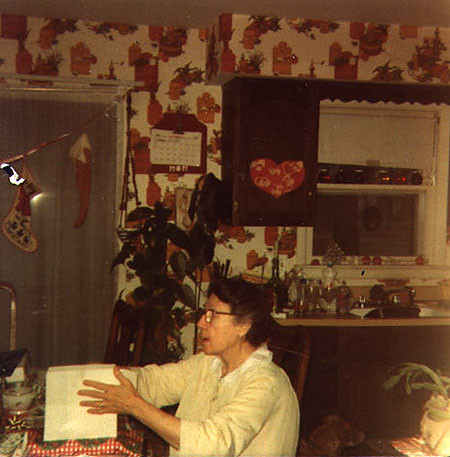 Gertrude D'Ippolito, December 25, c. 1976