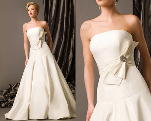 Wedding Dresses With Bows