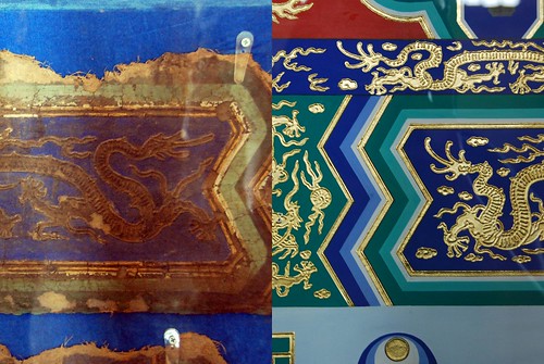 before and after the restoration, the summer palace, beijing