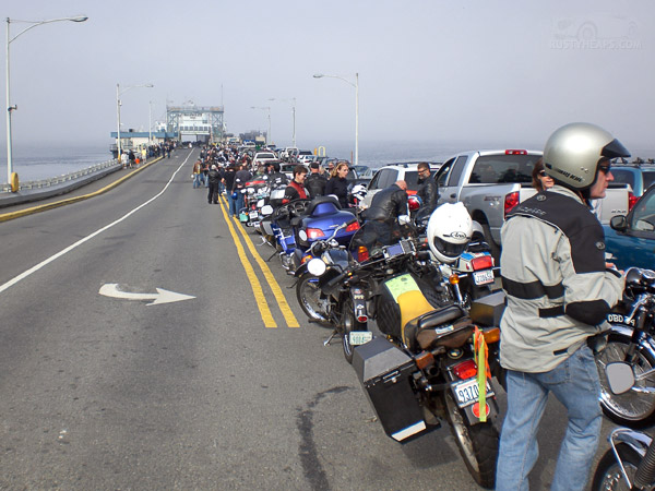 Fauntleroy ferry holding line