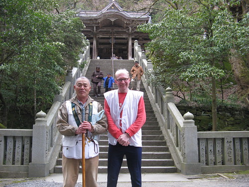 Day08 - 01 - The retired sailor and me at 大宝寺 (Temple 44)