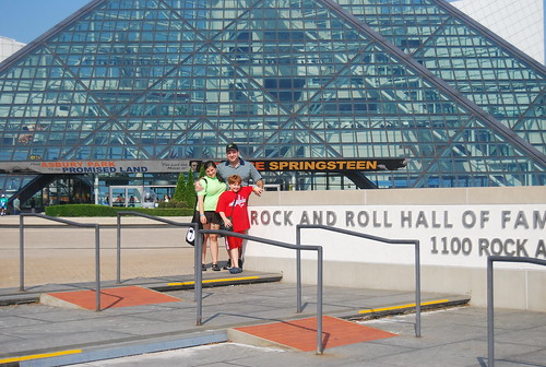 Rock & Roll Hall of Fame (In the plaza) - Cleveland, OH