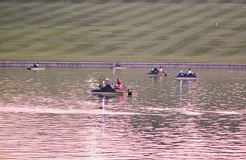 Paddleboats 3, in Forest Park, Saint Louis, Missouri, USA