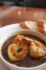 New Orleans’s Style Spicy BBQ Jumbo Shrimps, beacon, Omote-Sando