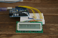 Arduino Duemilanove with LCD(HD44780)