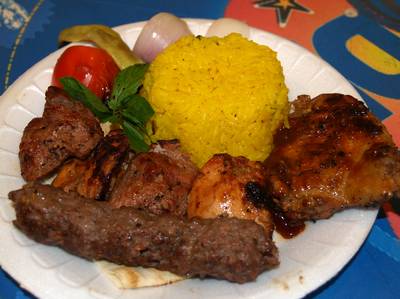 Lebanese mixed-grill
