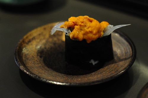 Shirasu & Uni Gunkan - Whitebait & Uni Sushi