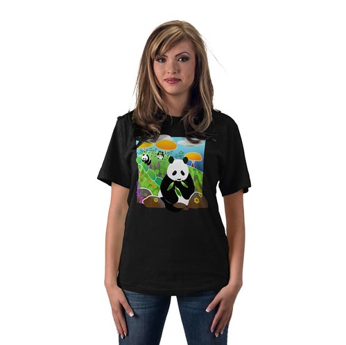 MOTHERS WORK IS NEVER DONE new panda shirt by Sandra Miller by you.